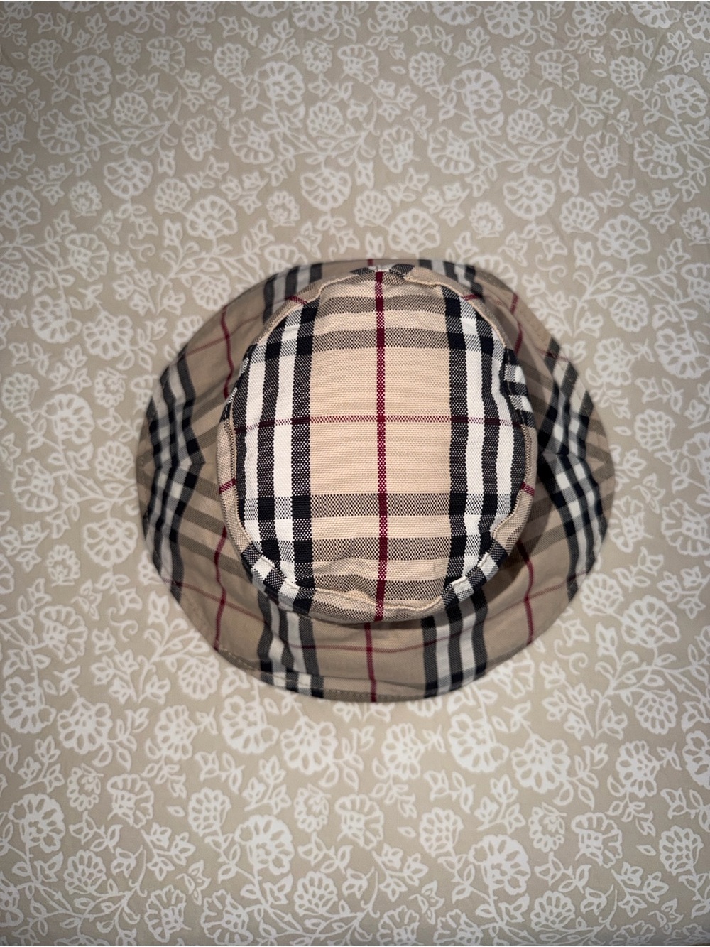 Burberry Plaid Bucket Hat
